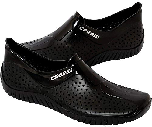 Cressi Water Shoes-Chaussures Unisexe Adultes pour Tous Types d'Activités de Sports Nautiques, Noir, 38