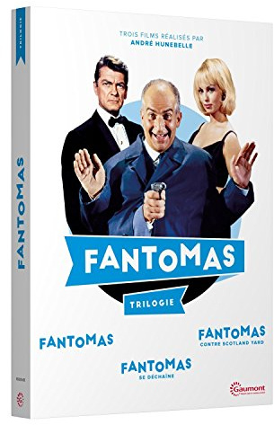 Coffret Fantômas Fantômas / Fantômas contre Scotland Yard / Fantômas se déchaîne