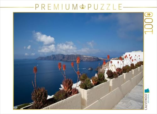 CALVENDO Puzzle Blütenpracht am Kraterrand | 1000 Teile Lege-Größe 64 x 48 cm Foto-Puzzle für glückliche Stunden