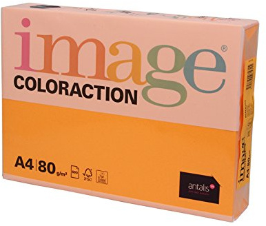 Image Coloraction 96770 210 x 297 mm Fax Paper - Neon Orange