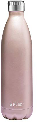 FLSK OLD, alte Trinkflasche, 1000ml, Farbe Roségold