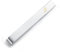 HONEY BEAR 5.4cm Herren Briefe Initialen Krawattennadel Krawattenklammer für Normale Krawatte Edelstahl Tie Clip，Gebürstetes Silber (Q)
