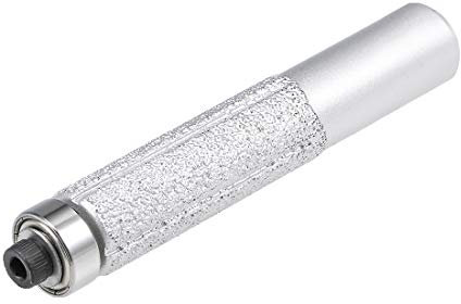 uxcell Diamant-Fräserrad mit Schaft 1/2 für Stein Granit Marmor a19030700ux0576 Straight Router Bit w Bearing