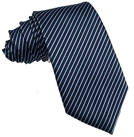 Wehug Corbata clásica para hombre, diseño de jacquard, color rojo, azul, 3.1 inch