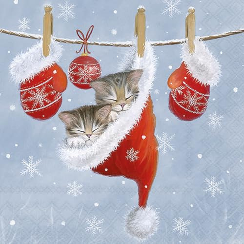 Ambiente Weihnachtsservietten, 33 cm, 20 Stück