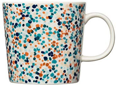 Iittala Helle Mug Becher Kaffeebecher Henkelbecher Tasse 0,25 L Türkis Oiva Toikka