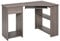 HOMCOM L-Shaped Corner Computer Desk w/ 2 Shelves Wide Worktop Keyboard Tray Drawer & CPU Stand Home Office Study Bedroom Furniture Grey