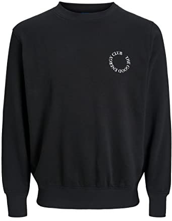 JACK & JONES Men's JOREARTH Sweat Crew Neck MC Sweatshirt, Tap Shoe, XL