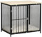 PawHut Dog Crate Furniture Side End Table Indoor Dog Kennel w/Soft Washable Cushion, Wire Mesh, for Small and Medium Dogs