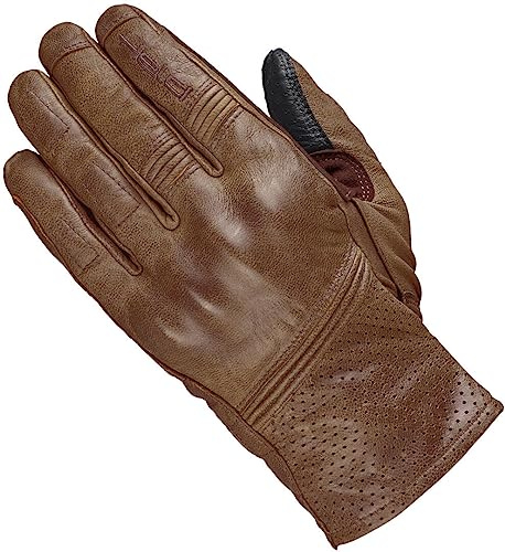Held Sanford Motorrad-Handschuh Braun 11 | Wasserdicht dank Held-Tex, atmungsaktiv, weiches Ziegenleder und Knöchelprotektor für komfortable Touren bei jedem Wetter.