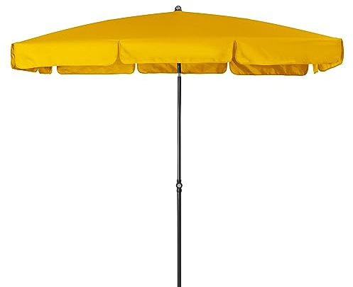 Doppler Sonnenschirm GS SUNLINE NEO (BT 225x120 cm) BT 225x120 cm gelb Ampelschirm Gartenschirm