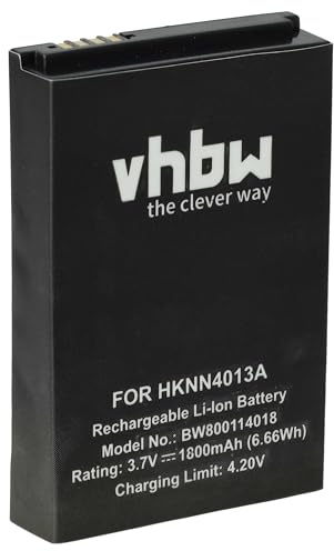 vhbw Akku Ersatz für Motorola BT110 | PMLN6745A, PMNN4578A für Funkgerät, Walkie Talkie (1800 mAh, 3,7 V, Li-Ion)