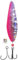 DEGA Lars Hansen Seatrout Inline-Blinker 18g oder 25g Mefo-Blinker Meerforellenblinker Küstenblinker (25g, Pink)