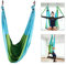 Anti Gravity Aerial Yoga Hammock, Fabrics Material, Aerial Yoga Sling Anti Gravity Yoga Hammock Swing Chair and Yoga Hammock, Yoga Swing (Sky blue and fruit green)