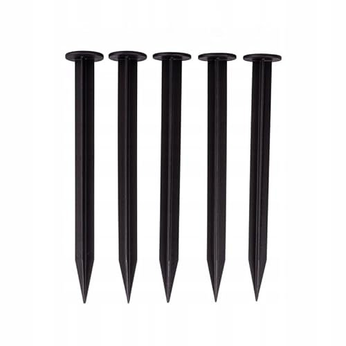 Garden/lawn/path edging,10m length WITH PEGS in GRAPHITE GRAY,ideal for curves and circles! (pack of spare pegs x 40)