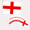 10er England Flagge Klein England Fahne 21x14cm,England Handflagge England Fanartikel Mini Englisch Handgehaltene Flaggen für Oly Deko 2024,Euro Fußball Party EM Deko 2024
