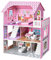 FIVMEN Maison de poupée en bois à 3 étages avec meubles et divers accessoires pour grandes poupées - Jouet pour filles à partir de 3 ans - 60 x 24 x 70 cm