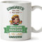MUGFFINS Italian Teacher Woman Mug - in English - Best in Universe Trophy - Funny Gift for Colleagues - Ceramic 11oz Mug