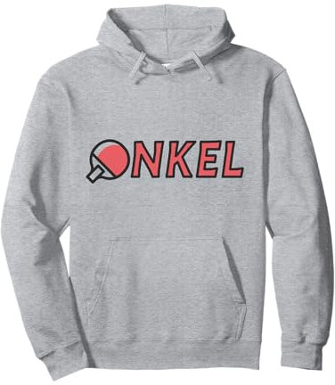 Onkel Tischtennis Outfit - Zum Tischtennis Spielen Onkel Pullover Hoodie
