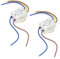 2 filtri EMI CW1B-10A-L(040) monofase, 250 V, filtro elettromagnetico, per sopprimere i disturbi impulsi continui e intermittenti