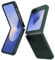 BonYonka Case for Samsung Galaxy Z Flip 6, Hard PC Slim Fit Bumper Case, Anti-Scratch Shockproof Protective Phone Cover, Green