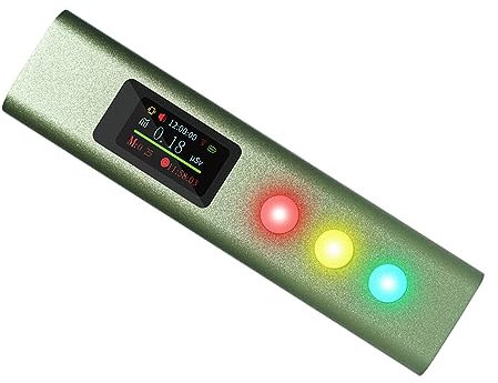 Détecteur de Rayonnement Nucléaire, Détecteur de Rayonnement Nucléaire, Rayonnement Nucléaire Moniteur Comptoir de la Lumière de la Lumière Alarme Numérique β γ X Rayons Radio Actif Dosimètre