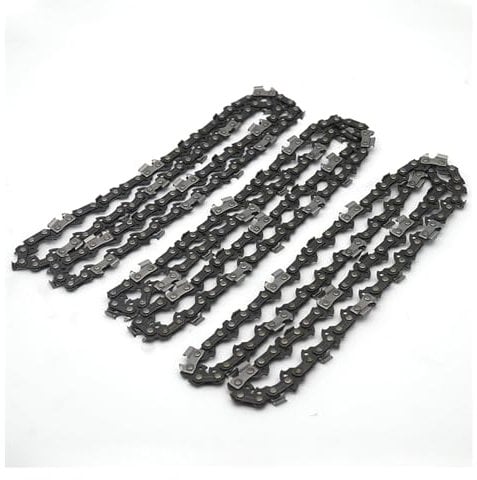 3Pcs 1.3mm 1.1mm Drive 50 Gasoline Chainsaw Semi Chisel Chains 3/8LP 0.05 For Stihl MS170 MS180 MS 180 170 Chain Saw Attachment(1.3mm)