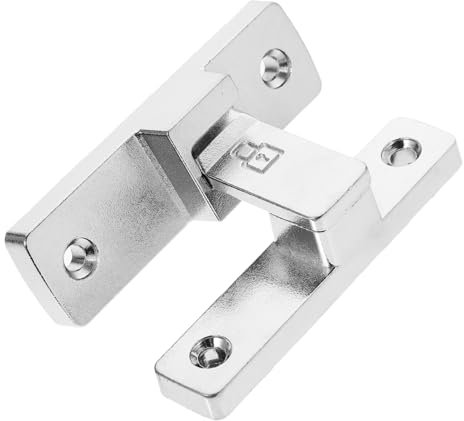 Cerradura de Puerta con pestillo abatible de 90 Grados, Resistente, para Granero, Garaje, Puerta corrediza, batiente, Duradera y versátil.