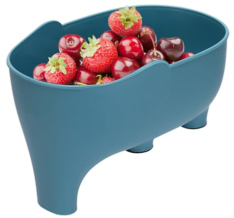 Elephant Drain Basket, Elephant Drainer Kitchen Sink Filter, Multifunctional Cute Elephants Shaped Sink Strainer for Food, Fruits, Vegetables, Pasta Fits Most Kitchen Sinks