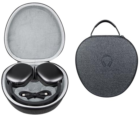 SOULWIT Hartschalenetui mit Schlafmodus für AirPods Max – Space Grau