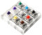9 Tasti Gateron Verde Chiaro Bianco Grigio Trasparente Zealio Viola Interruttori Strumento di Test Albero Tester Interruttore