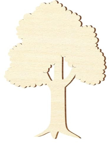 Sperrholz Zuschnitte - Laubbaum, Baum - 5-40cm, Größe:Höhe 23cm