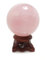 Esferas de cristal de cuarzo rosa de jade polar, bolas de piedras protectoras raras para decoración, curación, meditación, Feng Shui, hechas a mano