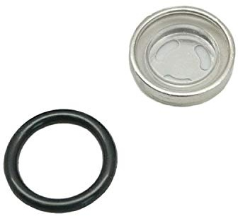 S SYUU Motorrad schauglas Ø 18 mm Bremspumpe Bremsflüssigkeitsbehälter Reparatursatz passt für Bremse Master Zylinder Reservoir kompatibel mit Motorrad Dirt Bike Roller