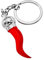 bijouxmodefashion Schlüsselanhänger, Taschenschmuck, Rotes Chilischhorn, Glücksbringer
