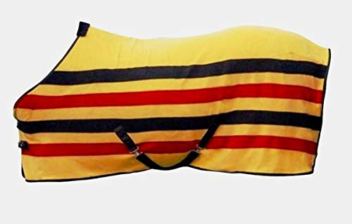 Gee Tac Newmarket Fleece-Pferdedecke für Reisen, Show, 1,8 m
