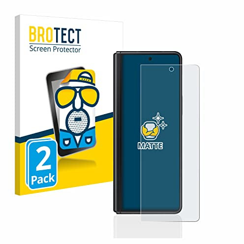 brotect Protection Ecran Anti-Reflet pour Samsung Galaxy Z Fold 3 5G (2 Pièces) - Film Mat