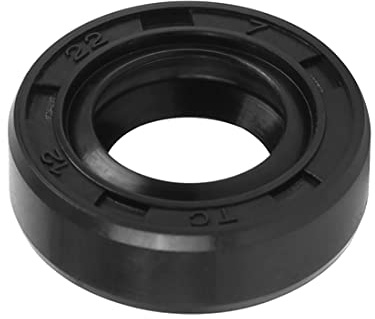 PATIKIL TC Olio Albero Guarnizione 12mm X 22mm X 7mm per Auto | Gomma Doppio Labbro Guarnizione