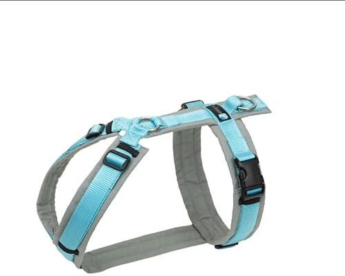 anny-x Brustgeschirr Fun grau eisblau - XL