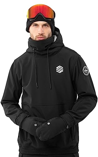 SIROKO - Snowboardjacke W1 Skywalk - L - Schwarz