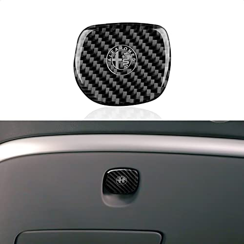 OYDDL Auto Aufbewahrungsbox Aufkleber Carbon Interieurleisten kompatibel mit 159 939 Brera Spider 2004 2005 2006 2007 2008 2009 2010 2011 Zubehör