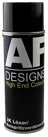 Alex Flittner Designs 2K Löser Beispritzverdünnung - Lösekraft, Glanzanpassung, Übergangsglättung, Schnelltrocknend, Hochglanz, Temperaturbeständig, Universell