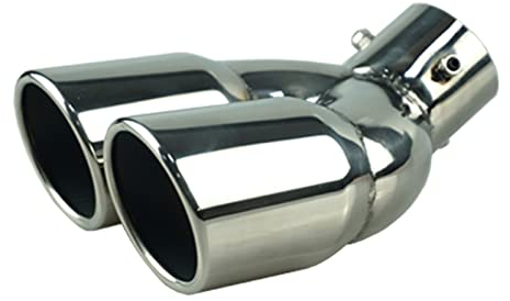 Auspuffblende Blenden Für Kia Für Sportage R 2009 2010 2011 2012 2013 2014 2015 2016 2017 2018 2019 Auto Auspuff Endrohr Hinten Schalldämpfer Throat Tip Endrohrblenden (Größe : Stil 3)