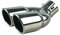 Auspuffblende Blenden Für Kia Für Sportage R 2009 2010 2011 2012 2013 2014 2015 2016 2017 2018 2019 Auto Auspuff Endrohr Hinten Schalldämpfer Throat Tip Endrohrblenden (Größe : Stil 3)