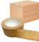 JeCo - Lot de 12 rouleaux de ruban adhésif papier kraft 50mm x 50m pour la fermeture de vos envois expédition emballage carton colis