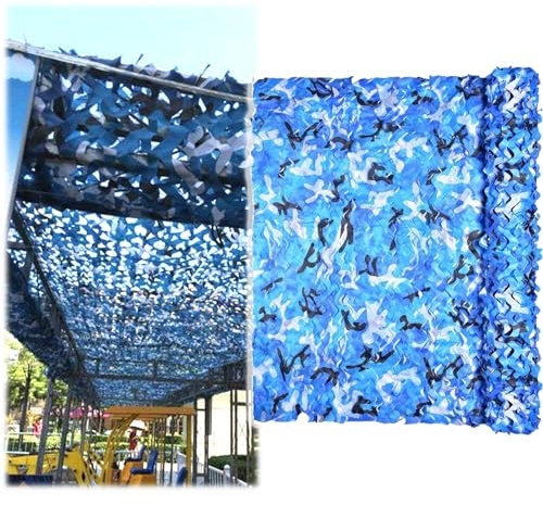 MObyat Filet De Camouflage pour Le Camping, Rouleau De Idéal De Camouflage pour La Chasse, Décoration Militaire, Pare-Soleil Brise-Vue(Size:8x8M(26.2x26.2ft))