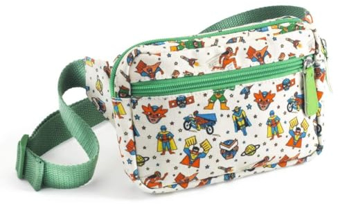 Djeco Bauchtasche | für Kinder ab 6 Jahre | mit schönen Motiven | Verstellbarer Henkel | wasserabweisend | als Umhängetasche verwendbar