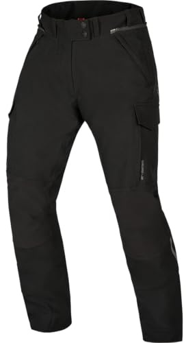 IXS Space-ST+ wasserdichte Damen Motorrad Textilhose, schwarz, Short L