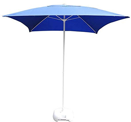 VNNHGB Gartensonnenschirm, Sonnenschirme, blau, für Terrasse, Gartentisch, ideal für den Außenbereich, Strand, kommerzielle Veranstaltungen, Märkte, Swimmingpools, tragbarer Sonnenschirm,