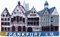 3D Frankfurt Deutschland Kühlschrankmagnet Reise Souvenir Kühlschrank Dekoration Magnet handbemalt Handwerk